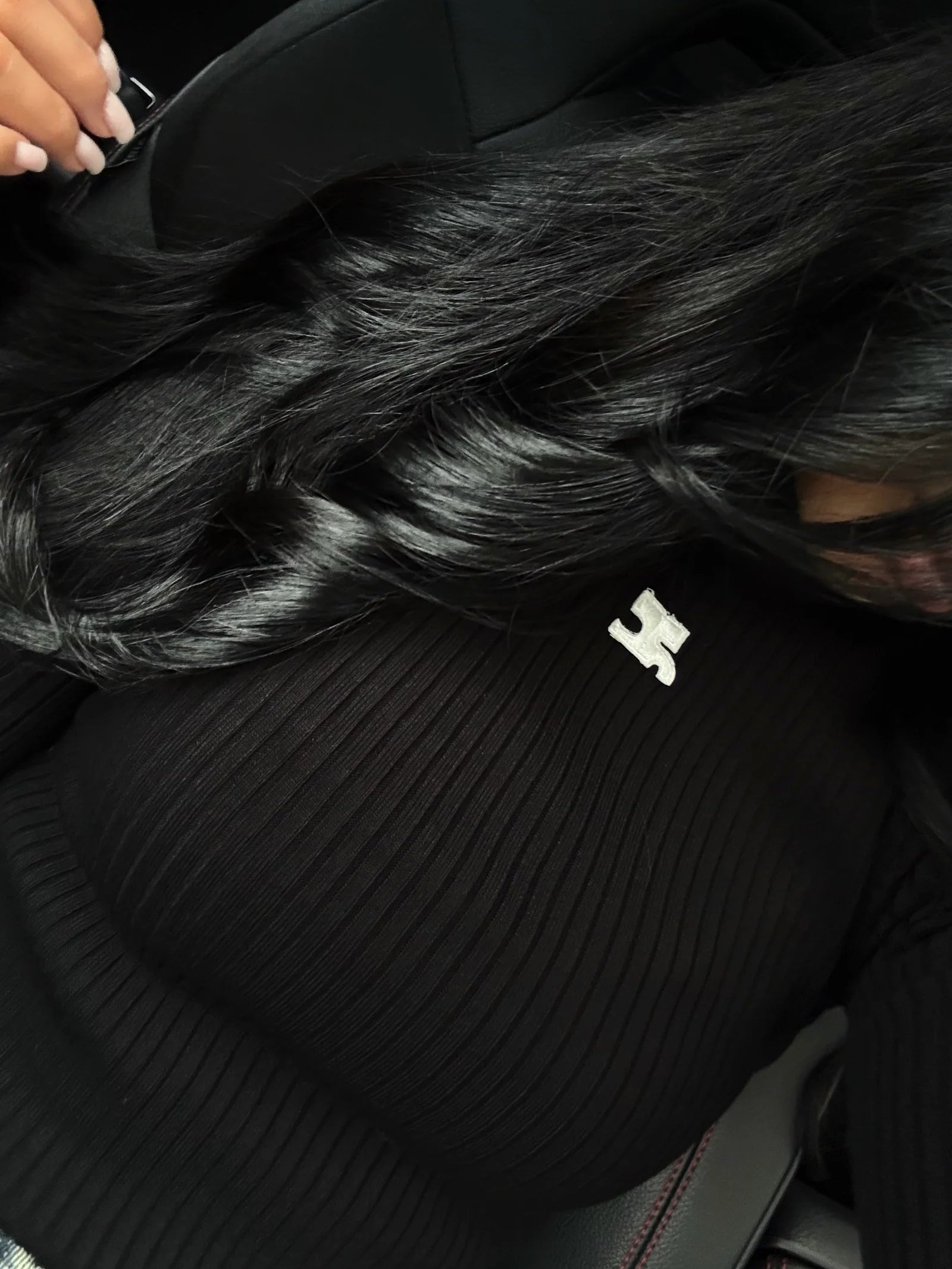 Top à manches longues CRG Noir