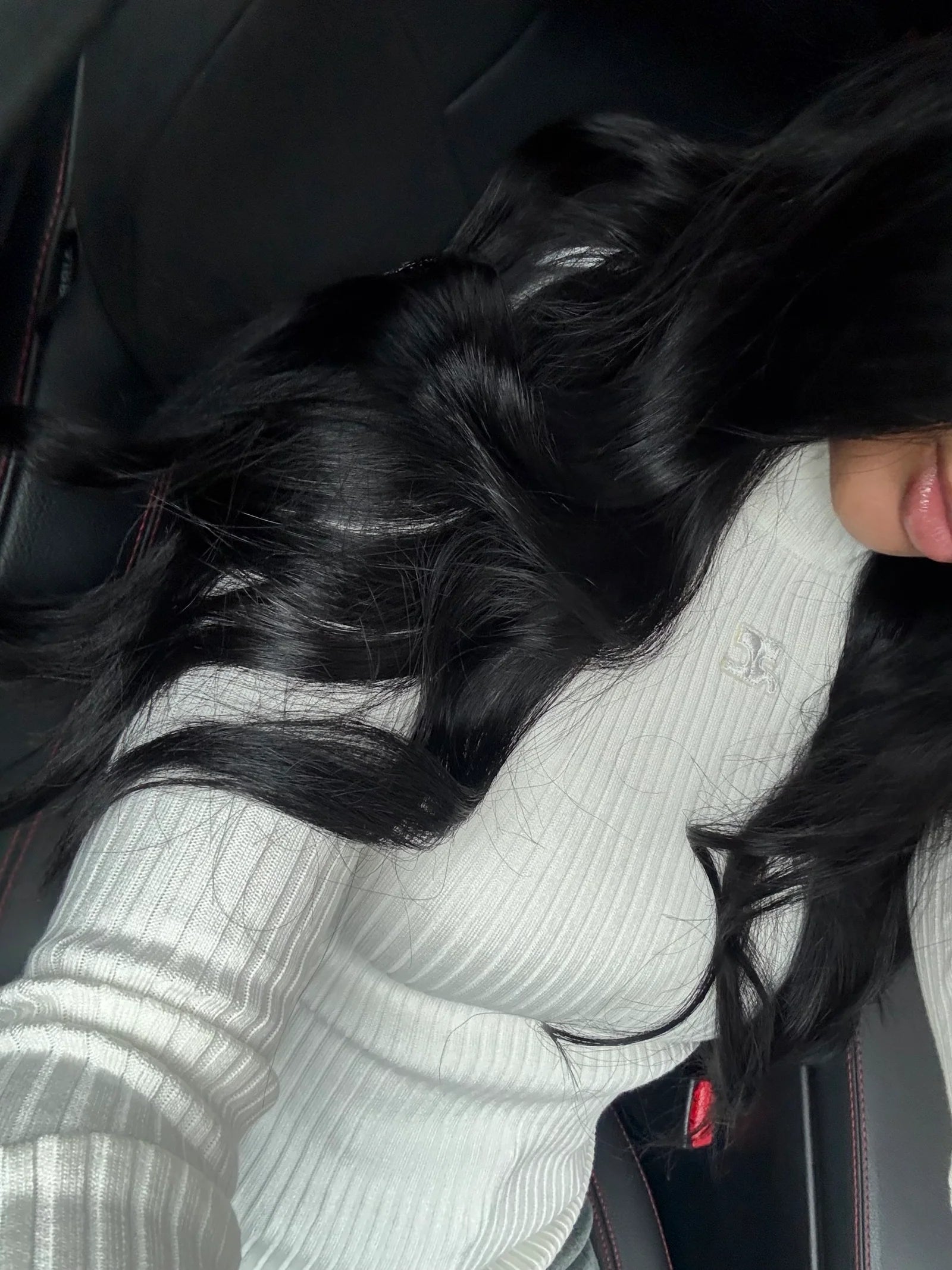 Top à manches longues CRG Blanc